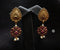 925 Gold plated Stone Earrings